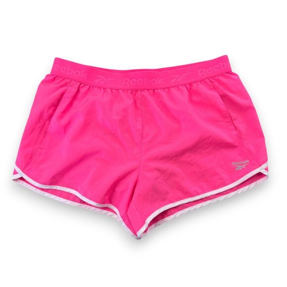 Reebok Running Workout Training Shorts Pink Women's Size Medium - Picture 1 of 3